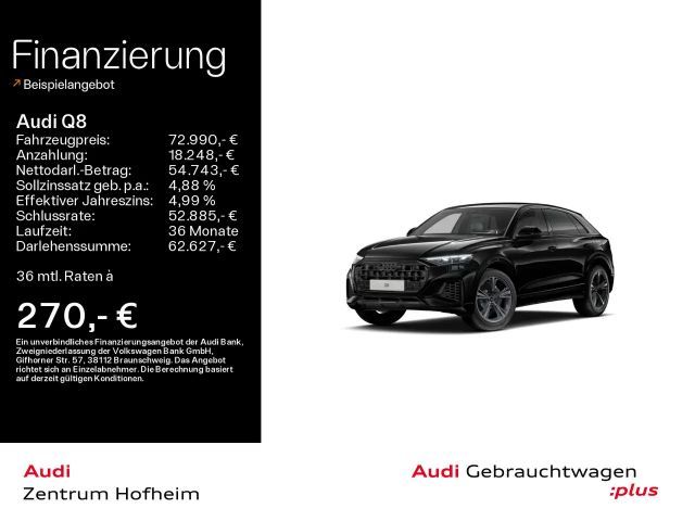 Audi Q8 Hybride Quattro S-Line