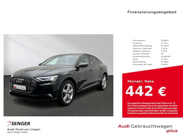Audi e-tron 50 Quattro Sportback