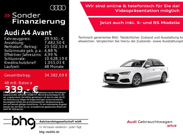 Audi A4 35 TFSI Avant S-Tronic
