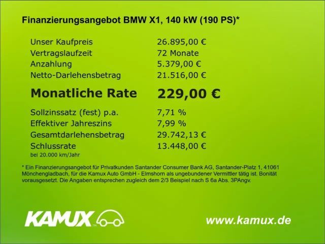 BMW X1 xDrive