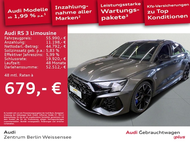 Audi RS3 Quattro S-Tronic Sedan