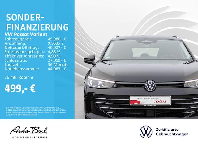 Volkswagen Passat 2.0 TDI DSG Variant