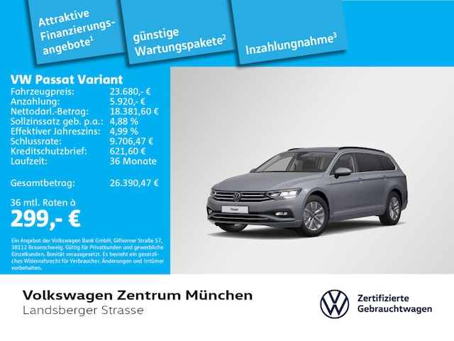 Volkswagen Passat 2.0 TDI Business DSG Variant
