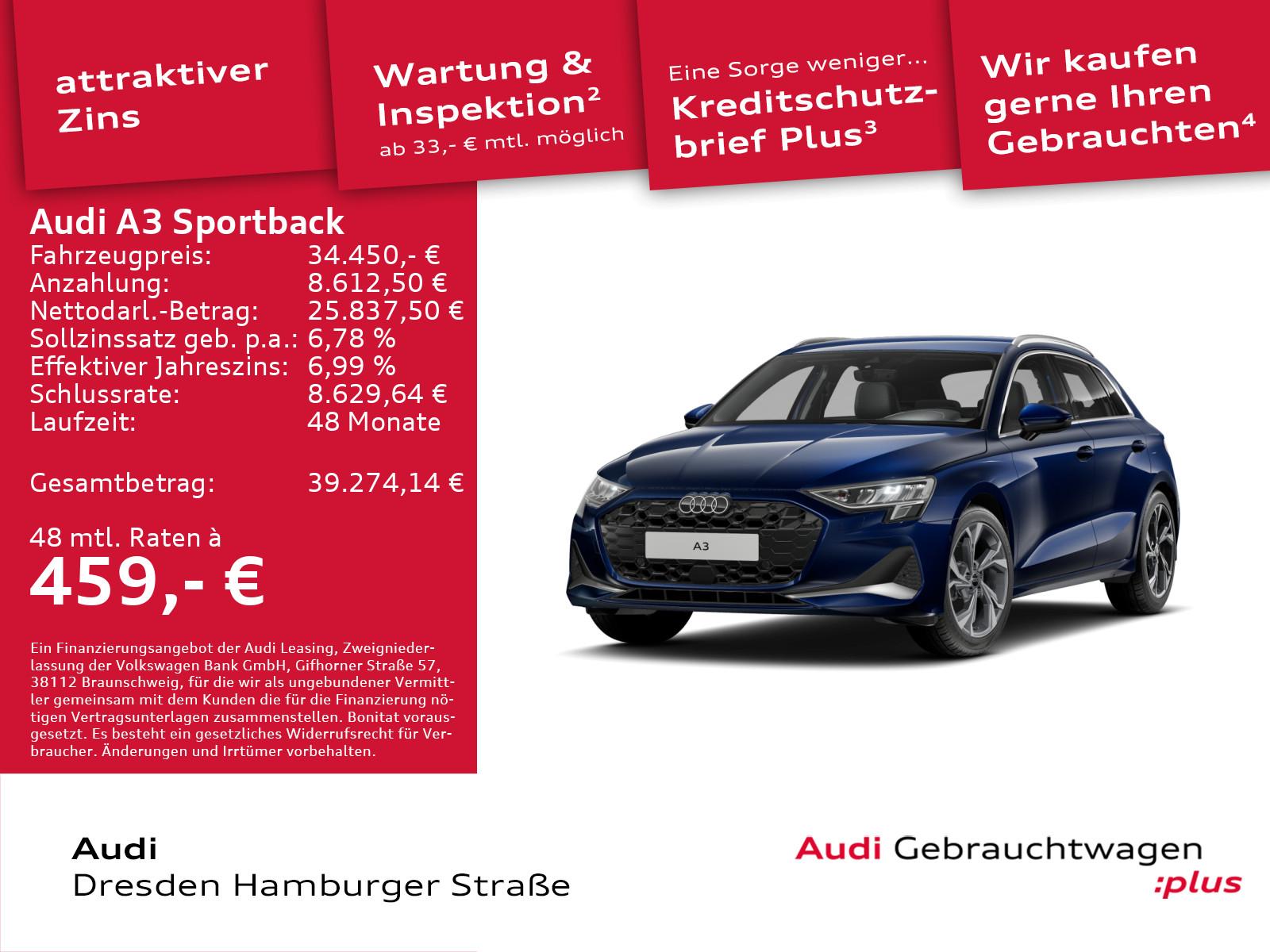 Audi A3 30 TFSI S-Tronic Sedan Sportback