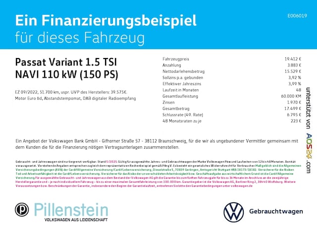 Volkswagen Passat 1.5 TSI Variant
