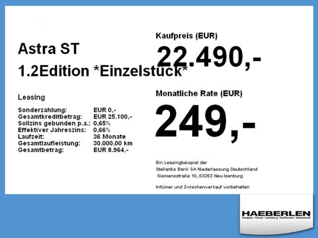 Opel Astra Sports Tourer