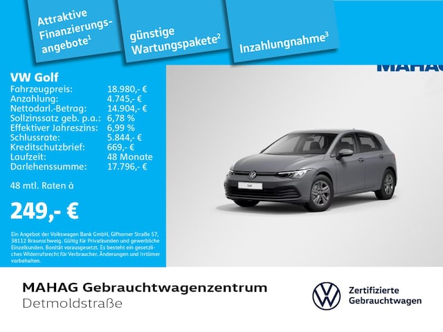Volkswagen Golf 1.0 TSI Golf VIII