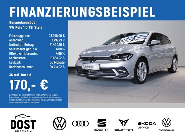 Volkswagen Polo 1.0 TSI Style