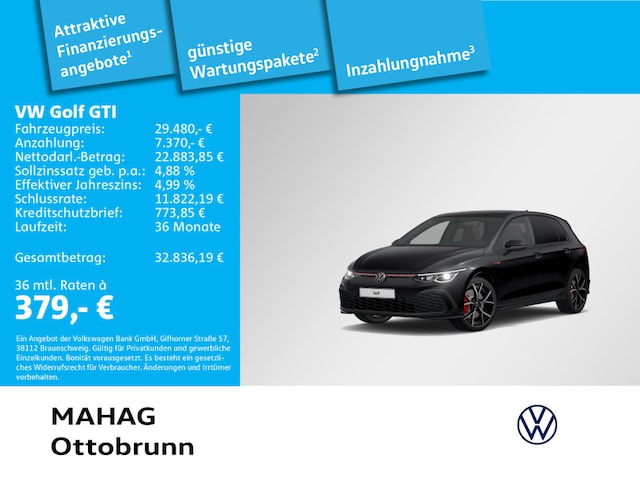 Volkswagen Golf 2.0 TSI DSG GTI Golf VIII