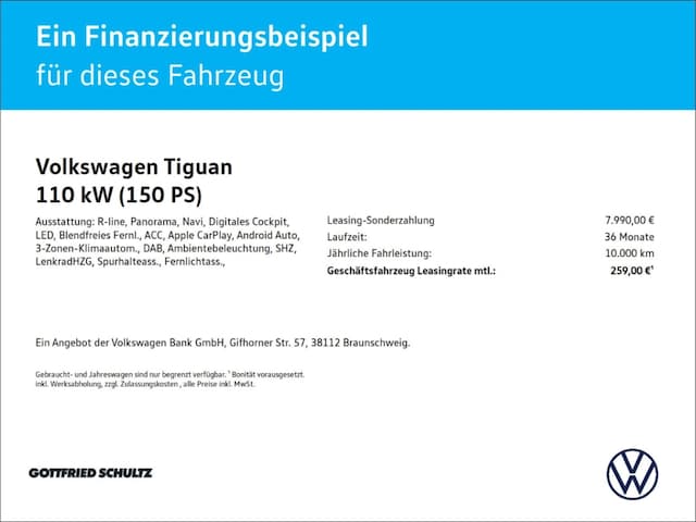 Volkswagen Tiguan 1.5 TSI DSG R-Line