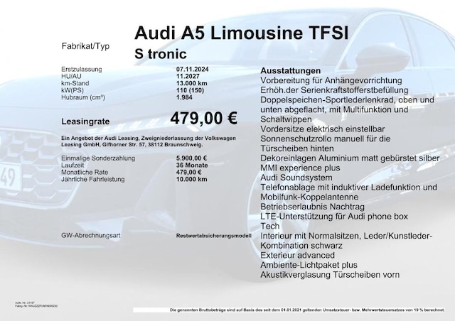 Audi A5 S-Tronic