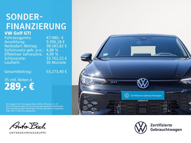 Volkswagen Golf 2.0 TSI DSG GTI Golf VIII