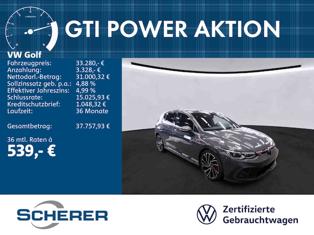 Volkswagen Golf 2.0 TSI GTI Golf VIII