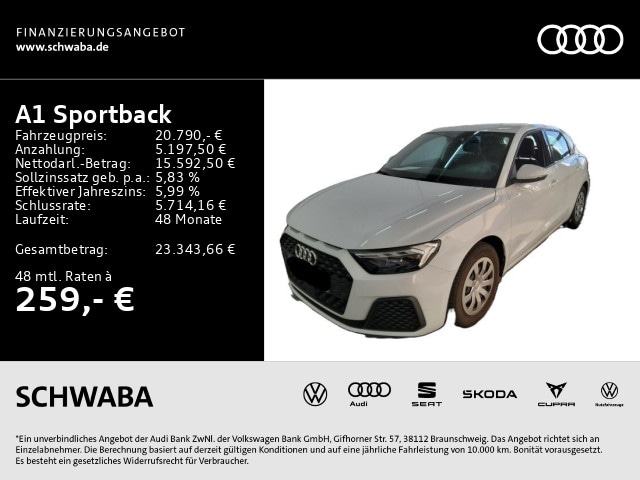 Audi A1 25 TFSI S-Tronic Sportback