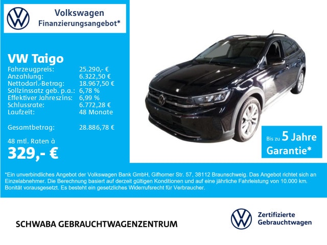 Volkswagen Taigo 1.5 TSI DSG