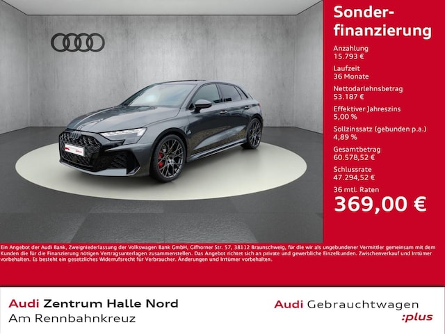 Audi RS3 Quattro S-Tronic Sportback
