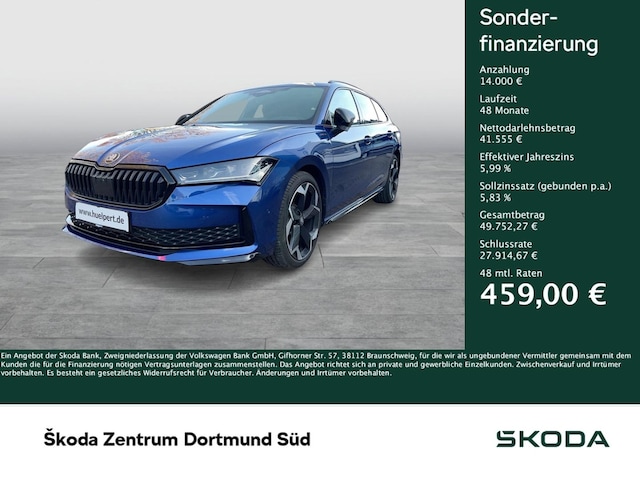 Skoda Superb 2.0 TDI 4x4 Combi Sportline