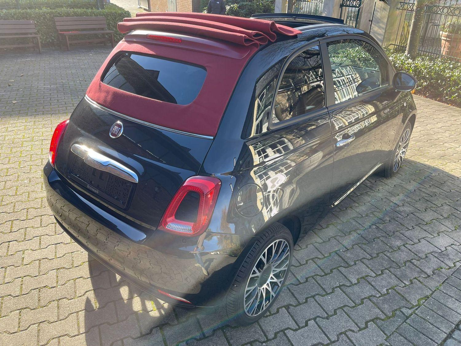 Fiat 500C C Apple Android PDC Multi Freispr Carbio 