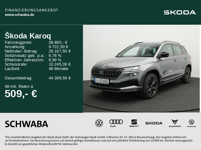 Skoda Karoq 1.5 TSI Sportline