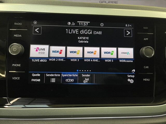 Volkswagen Polo VI 1.0 Kam. Virtual DynLicht KlimaA.