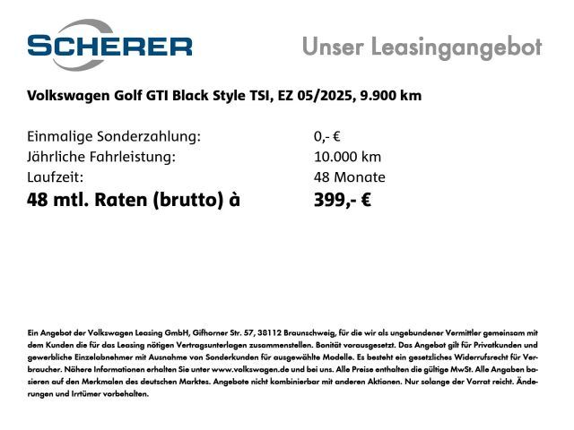 Volkswagen Golf GTI IQ.Drive Style