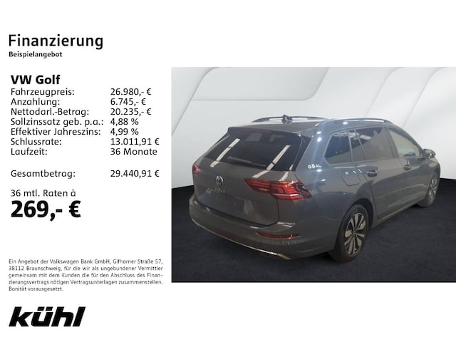 Volkswagen Golf 1.5 TSI Golf VIII Variant