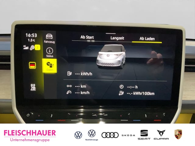 Volkswagen ID.Buzz Bus AHK-klappbar Navi Memory Sitze 360 Kamera LED Blendfreies Fernl. Kurvenlicht