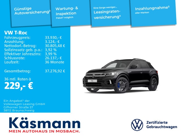 Volkswagen T-Roc 2.0 TSI 4Motion