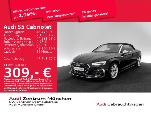 Audi S5 Cabriolet Quattro