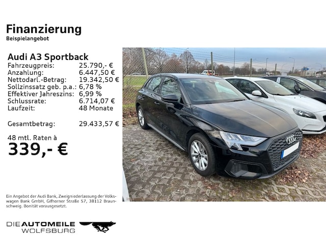 Audi A3 35 TFSI S-Tronic Sportback