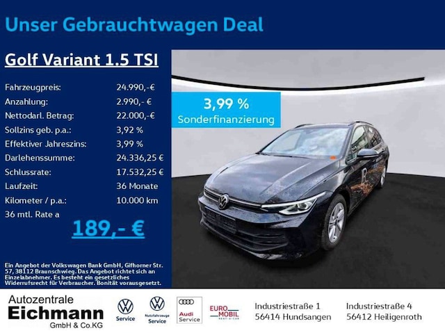 Volkswagen Golf Life Variant