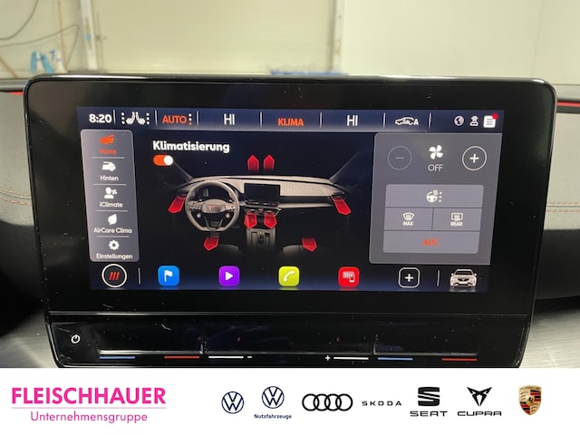 Cupra Formentor 1,5 TSI LED Navi Tel.-Vorb. CarPlay Rückfahrkam. Keyless AHK ACC SHZ Temp