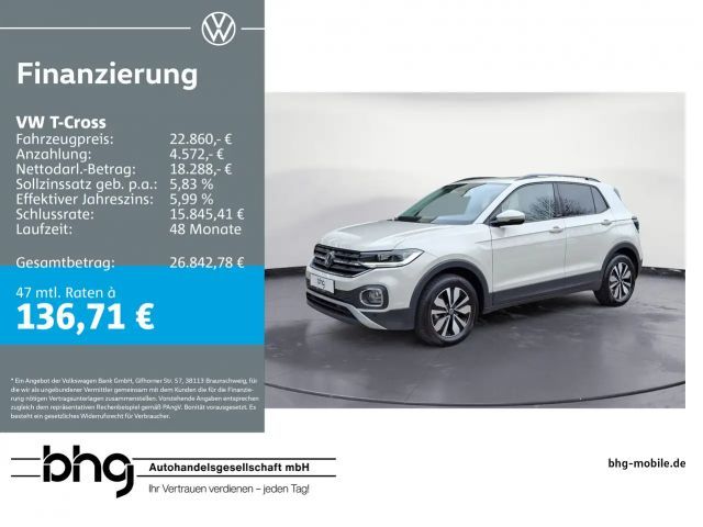 Volkswagen T-Cross 1.0 TSI DSG Life
