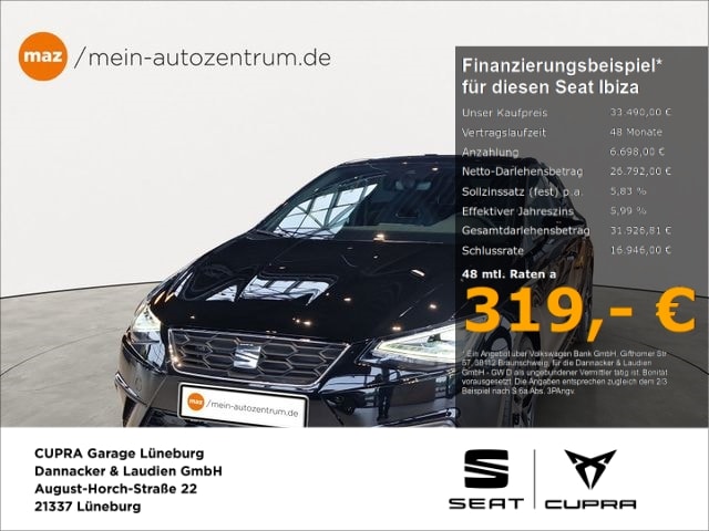 Seat Ibiza 1.0 TSI Black DSG FR-lijn