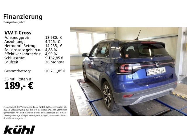 Volkswagen T-Cross 1.0 TSI Style