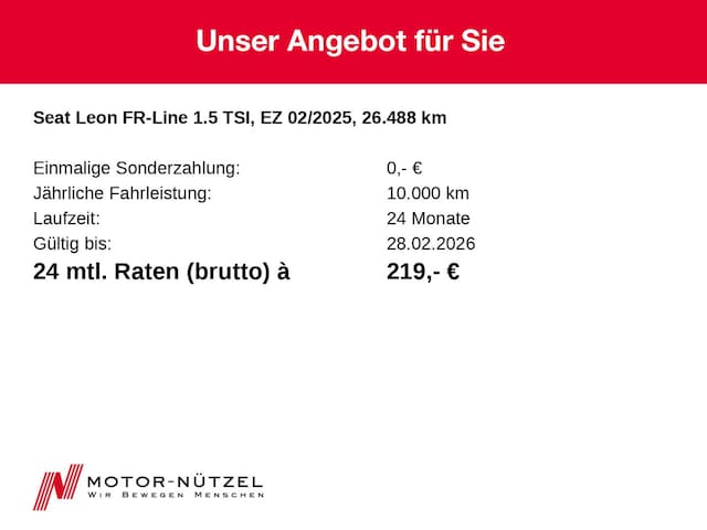 Seat Leon 1.5 TSI FR-lijn Sportstourer