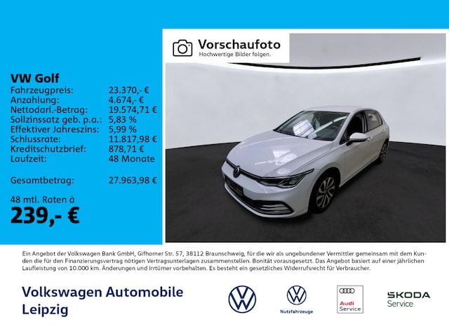 Volkswagen Golf 2.0 TDI DSG Golf VIII