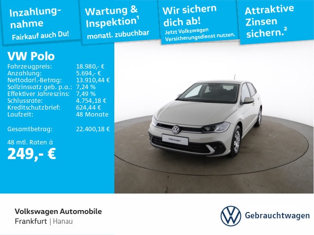Volkswagen Polo Polo 1.0 Basis FrontAssist Klima DAB+ LED