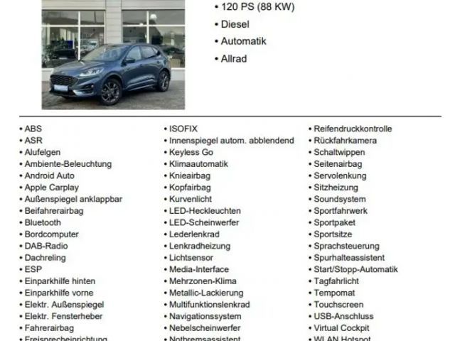 Ford Kuga AWD ST Line