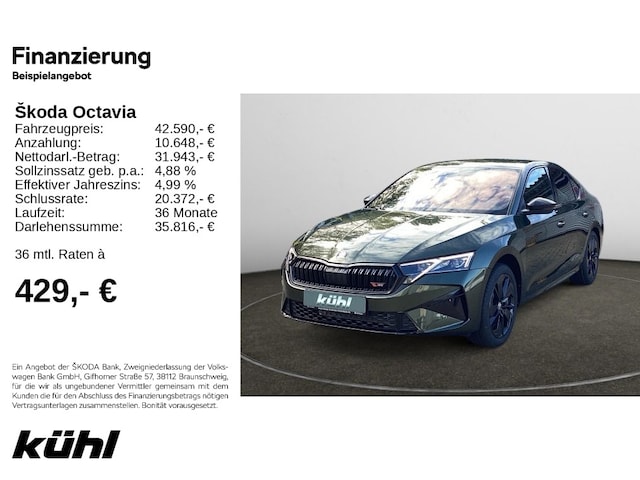 Skoda Octavia 2.0 TSI RS