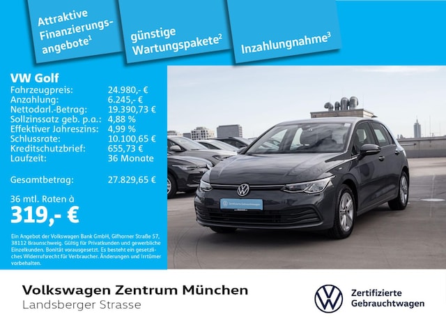 Volkswagen Golf 2.0 TDI DSG Golf VIII Life