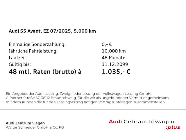 Audi S5 Avant S-Tronic
