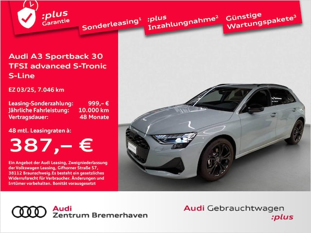 Audi A3 30 TFSI S-Tronic Sportback