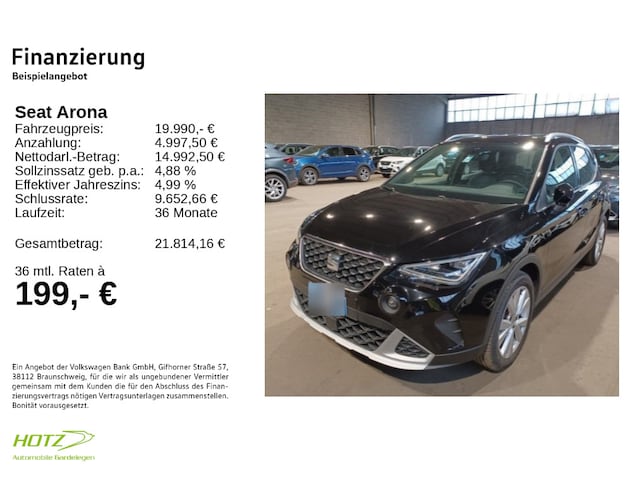 Seat Arona 1.0 TSI DSG