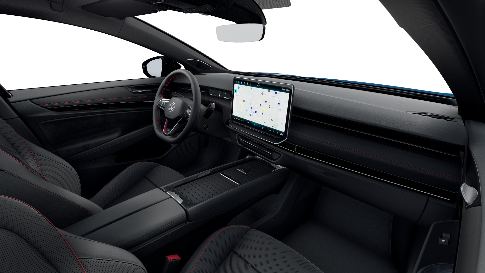 Volkswagen ID.7 340PS 4M NP.80T ACC.5J-G.WÄRMEPUMPE.AHK.AREA-VIEW.NAVI.HARMAN.HUD.LED