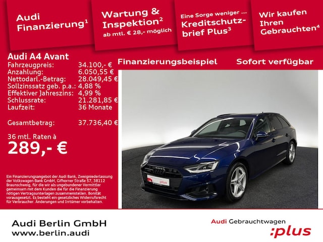 Audi A4 40 TDI Avant Quattro S-Tronic