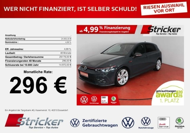 Volkswagen Golf 2.0 TSI DSG