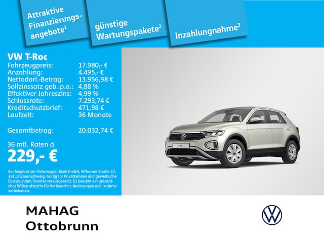 Volkswagen T-Roc 1.0 TSI