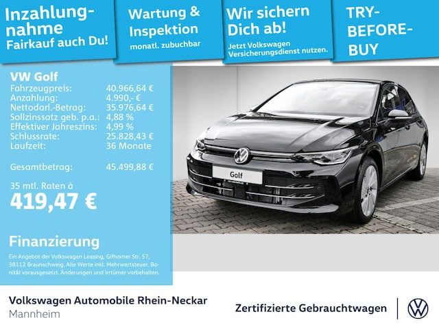 Volkswagen Golf 1.5 eTSI Golf VIII Sound