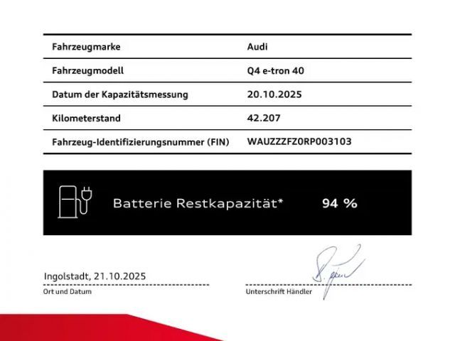Audi Q4 e-tron 40